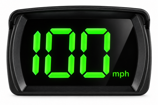 HEYCE ClearView Car GPS HUD Speedometer MPH Head Up Display Large Digital Screen