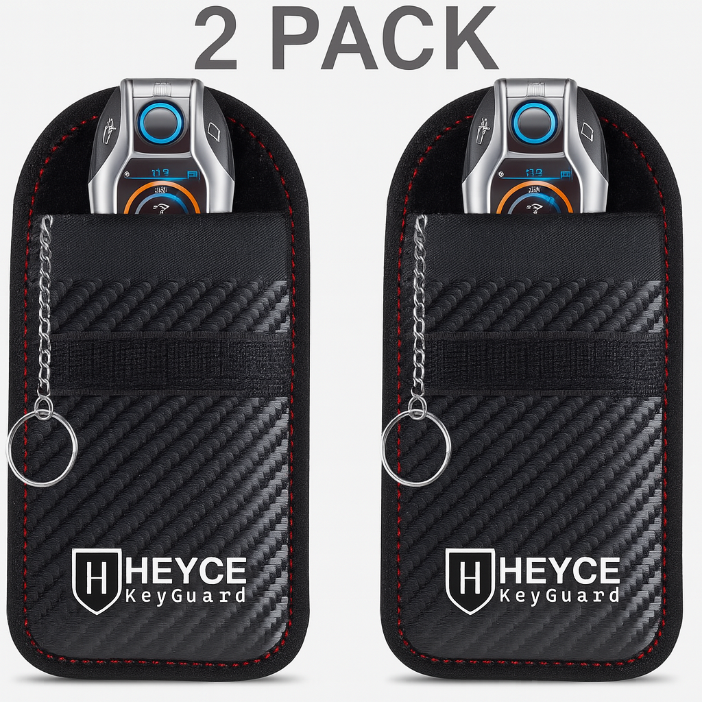 HEYCE KeyGuard Faraday Pouch Car Key Signal Blocking Bag Keyless Entry RFID