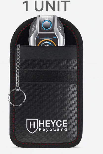 HEYCE KeyGuard Faraday Pouch Car Key Signal Blocking Bag Keyless Entry RFID