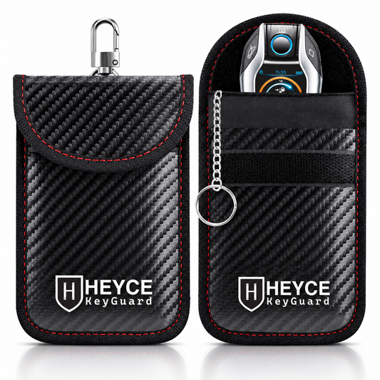 HEYCE KeyGuard Faraday Pouch Car Key Signal Blocking Bag Keyless Entry RFID